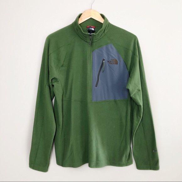 The North Face Other - The North Face Men’s Green Half Zip Fleece Sweater